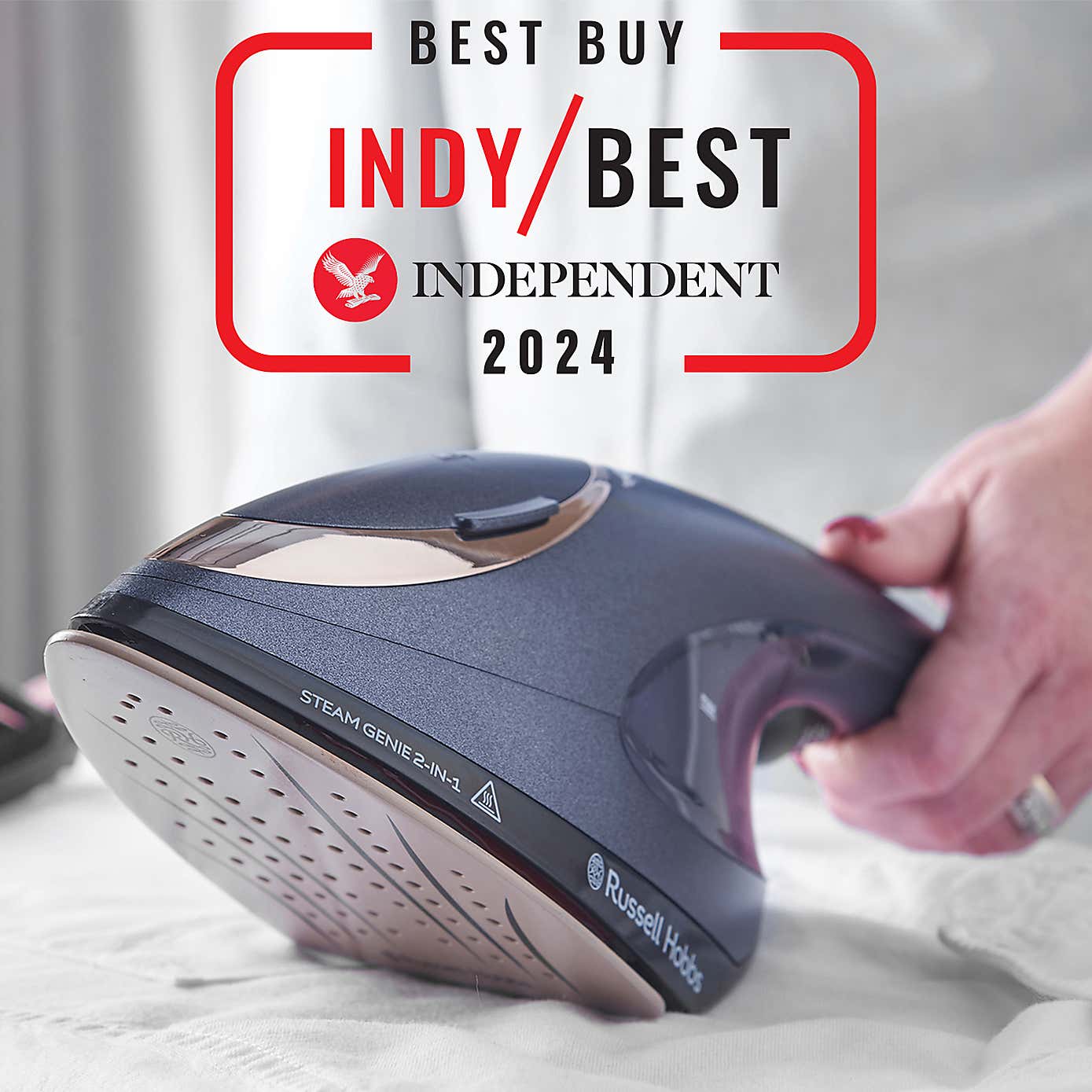 Russell Hobbs Steam Genie 2 in 1 Hand Held Steamer