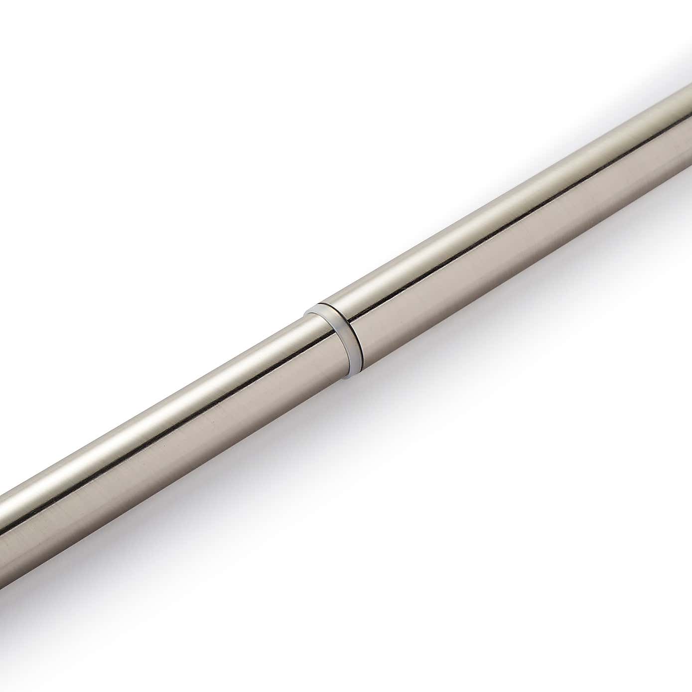 Ashton Double Layer Extendable Metal Curtain Pole