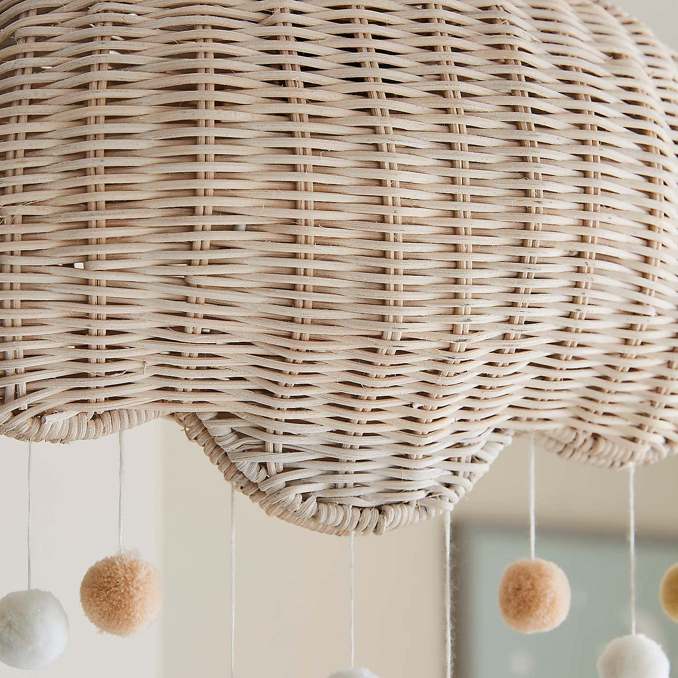 Cloud Rattan Easy Fit Pendant Shade