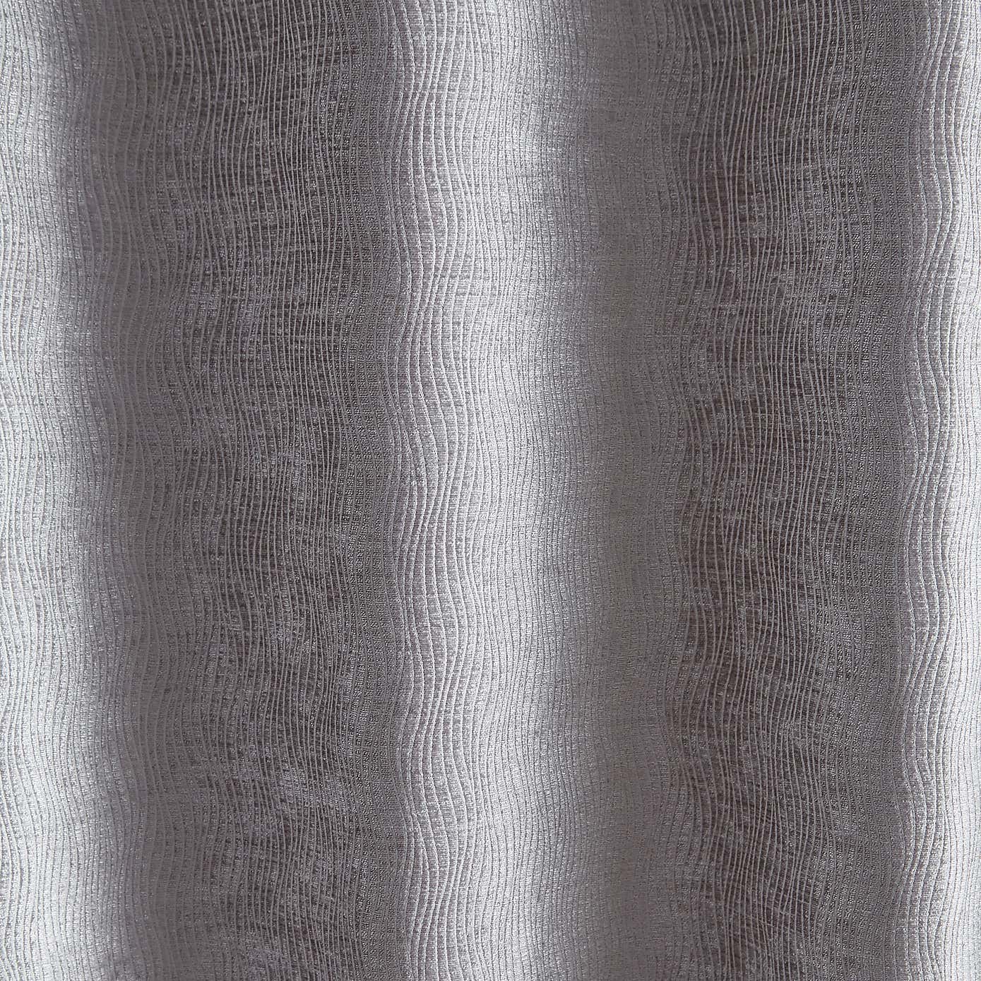 Chenille Wave Eyelet Curtains