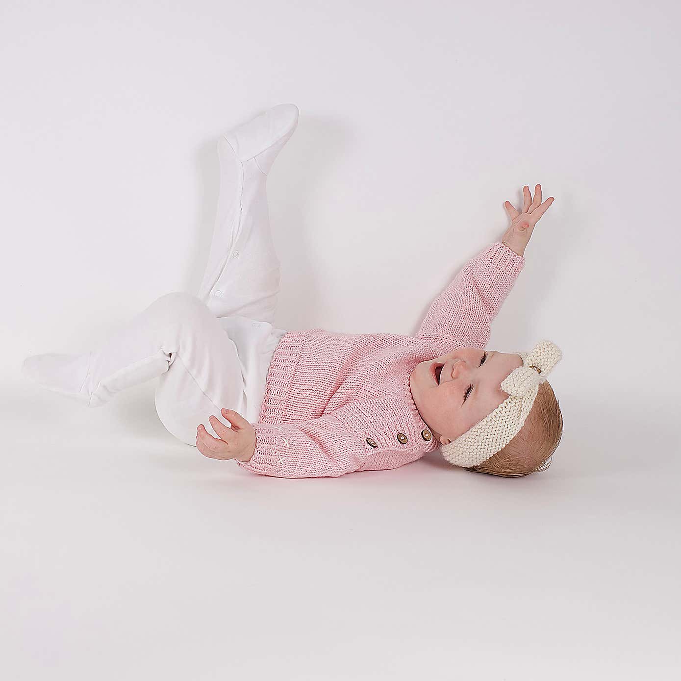 Wool Couture Emma Baby Jumper Knitting Kit