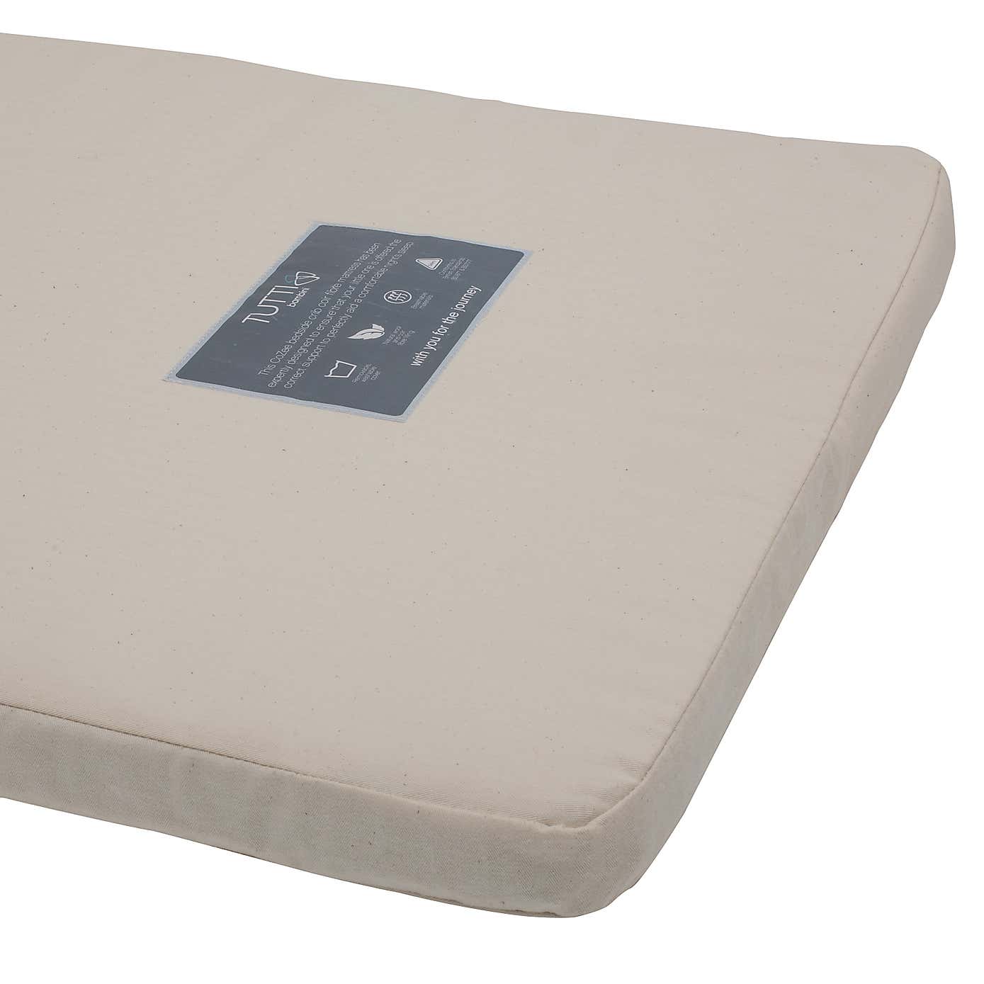 Tutti Bambini CoZee Natural Bedside Coir Fibre Crib Mattress