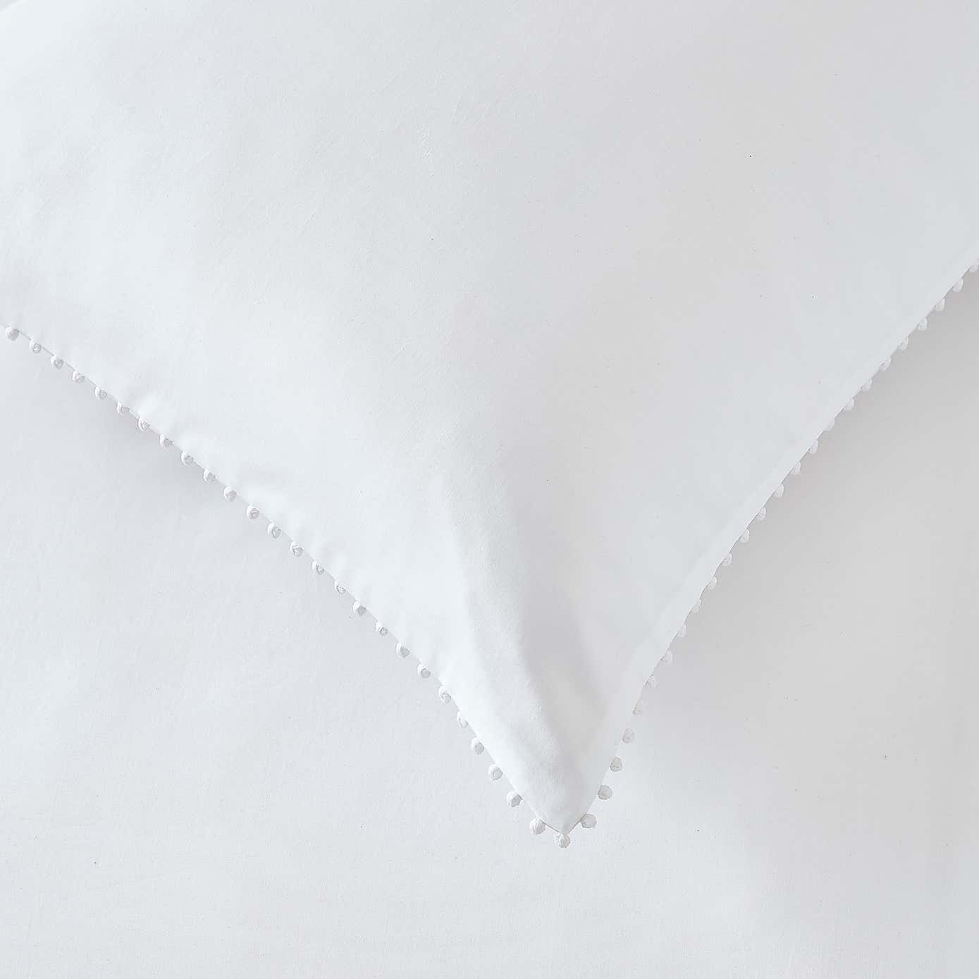 Dorma Purity Nimes 100% Cotton Oxford Pillowcase Pair