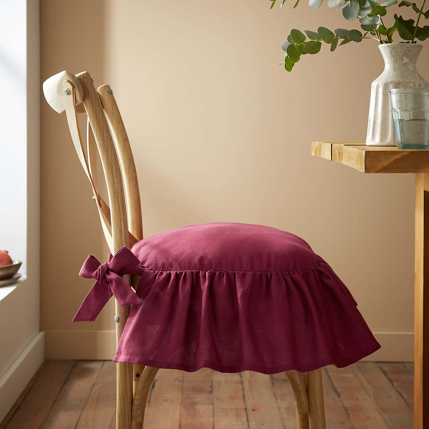 Frill Cotton Seat Pad