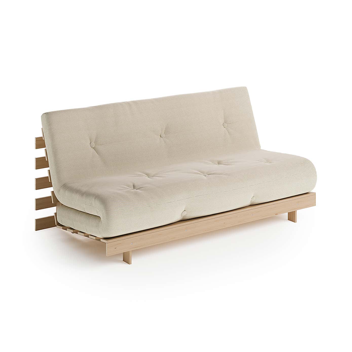 Mito Ribbed Double Futon