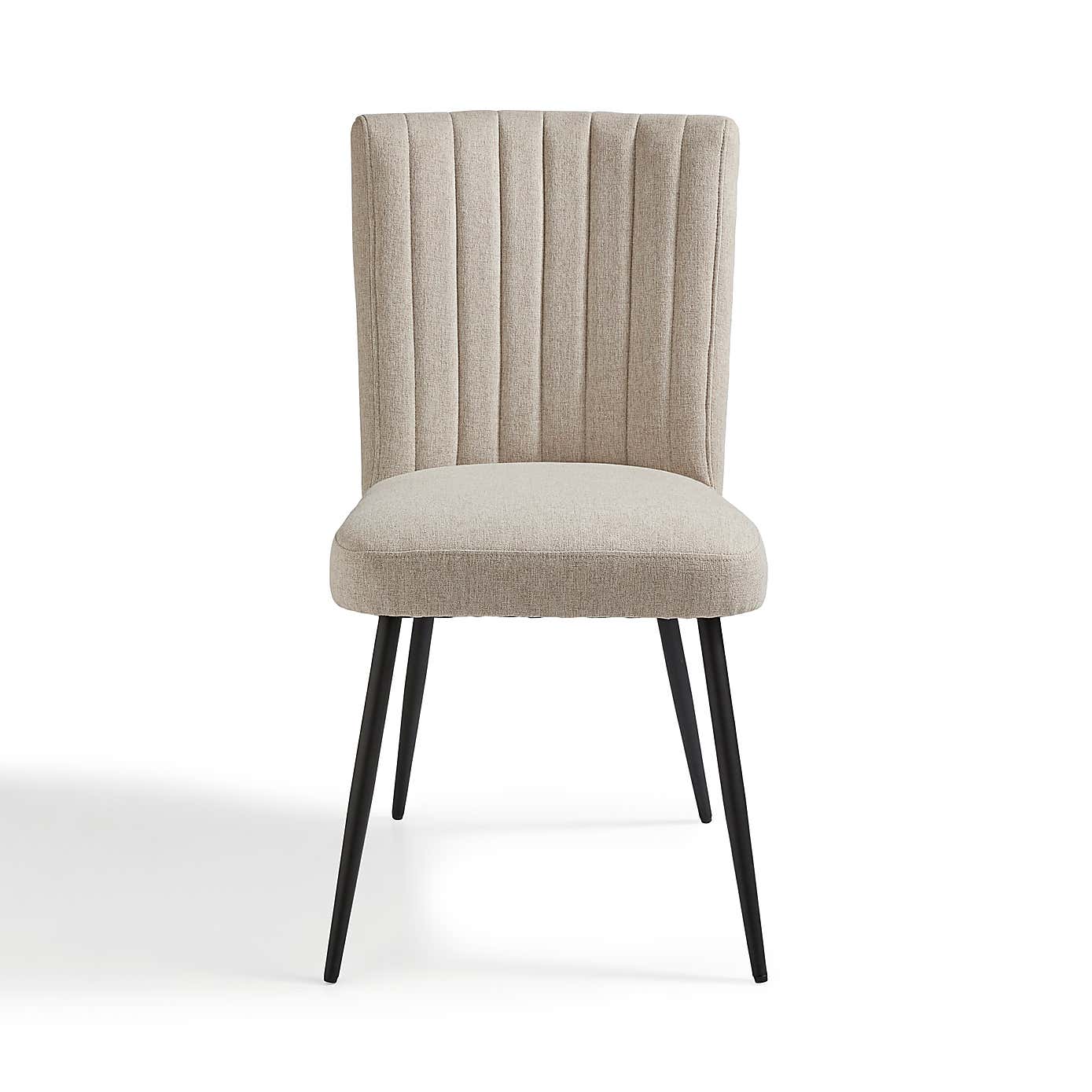 Taylor Dining Chair, Natural Fabric