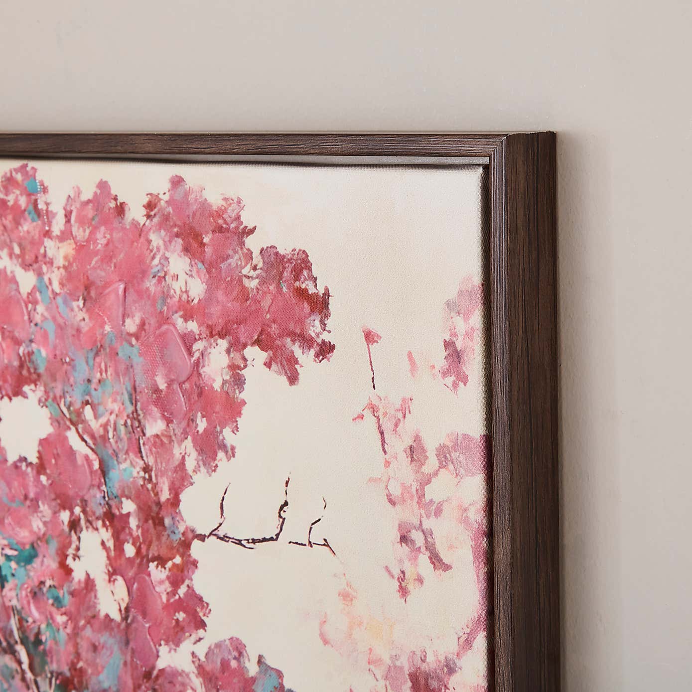 Forest Landscape Framed Canvas