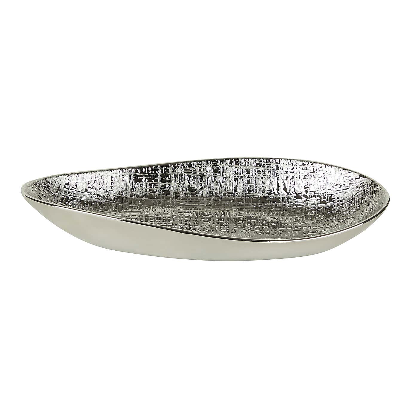 Silver Romano Oval Dish