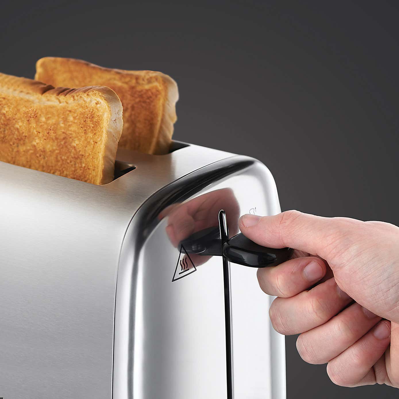 Russell Hobbs 2 Slice Brushed Stainless Steel Toaster