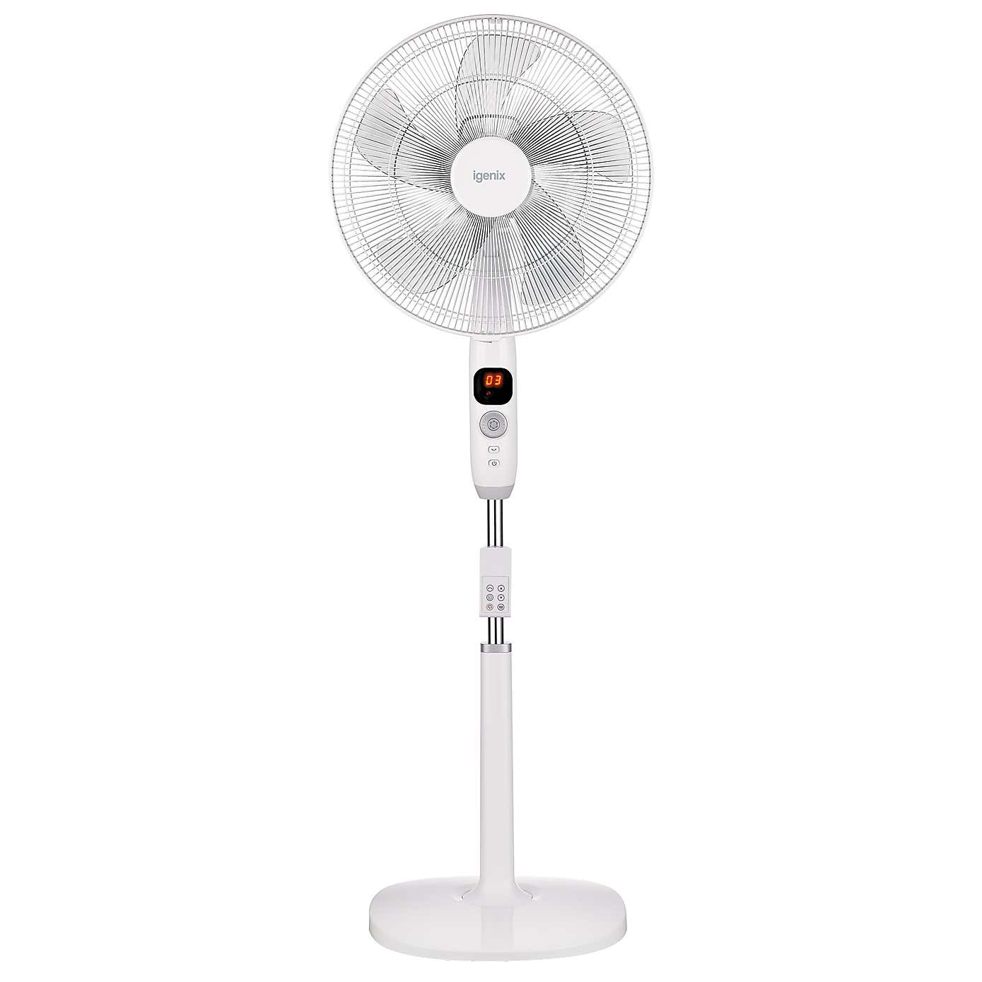 Igenix 16" DC Motor Pedestal Fan