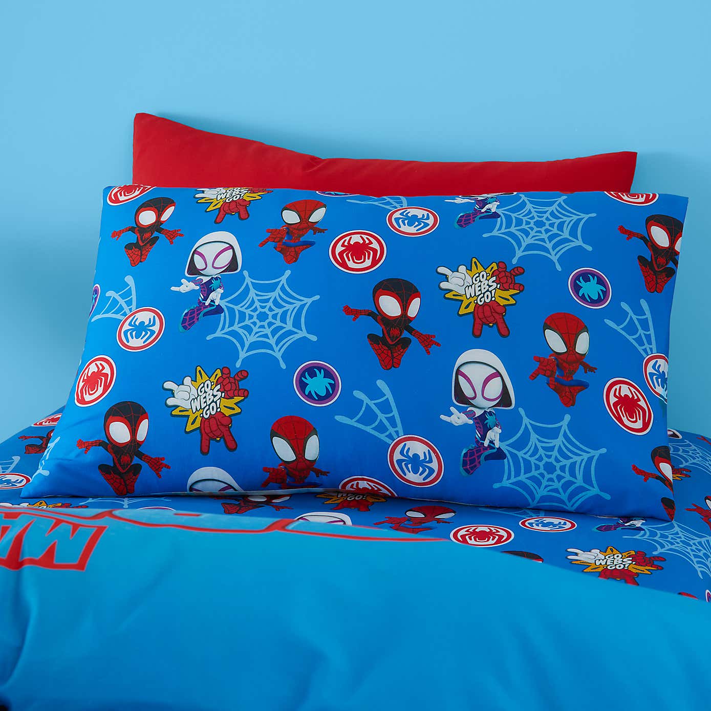Spidey and His Amazing Friends Duvet Cover and Pillowcase Set