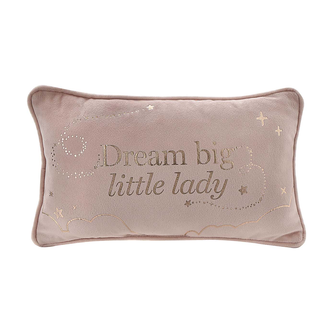 Bambino Little Lady Velvet Cushion