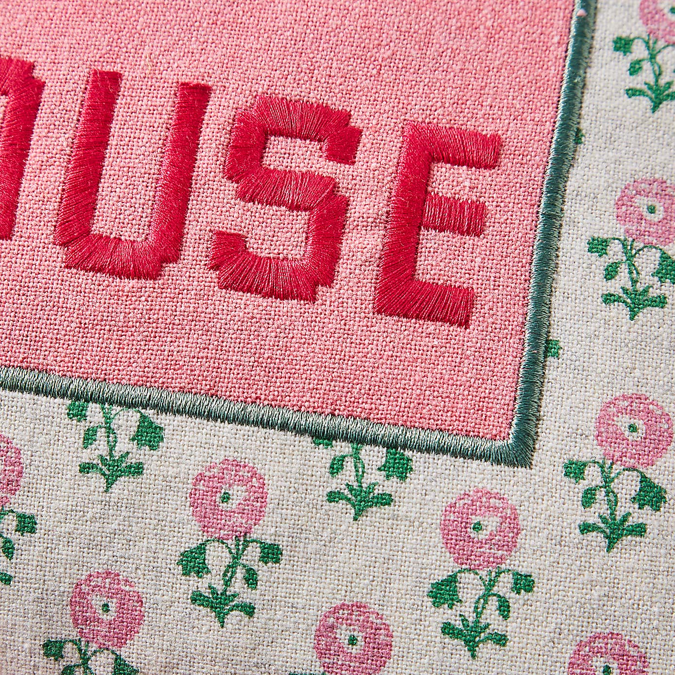 Welcome to The Mad House Cushion