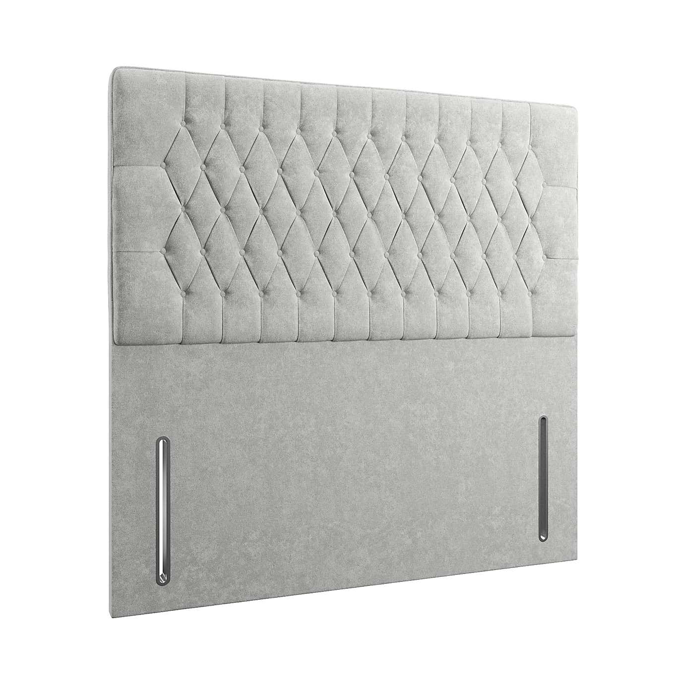 Chenille Chesterfield Headboard