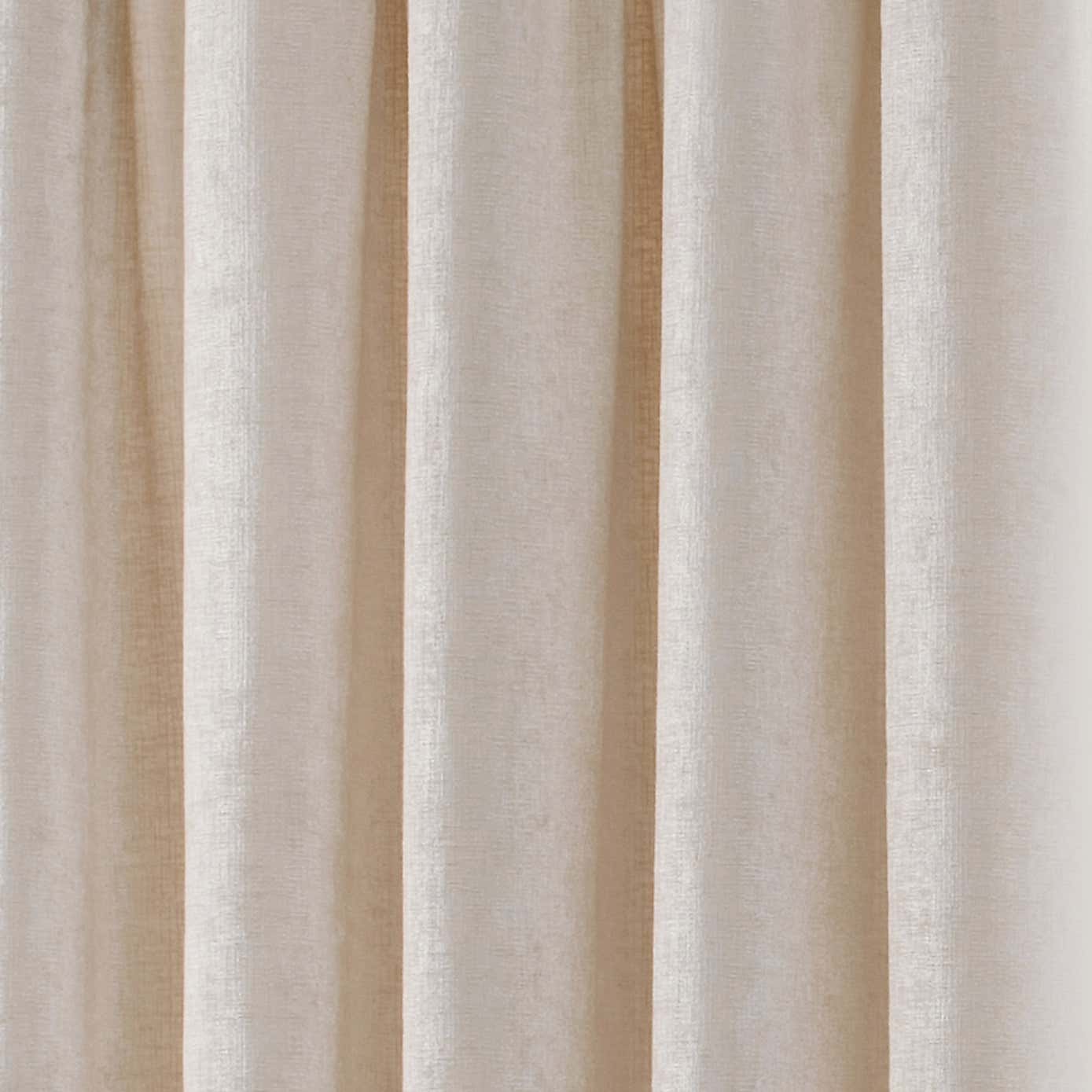 Chenille Pencil Pleat Curtains