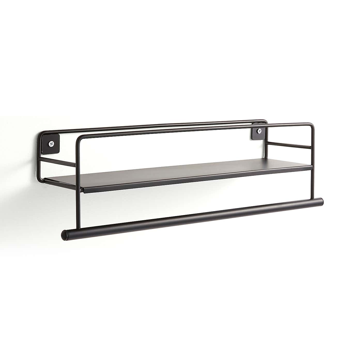 Wall Mounted Storage Towel Rail
