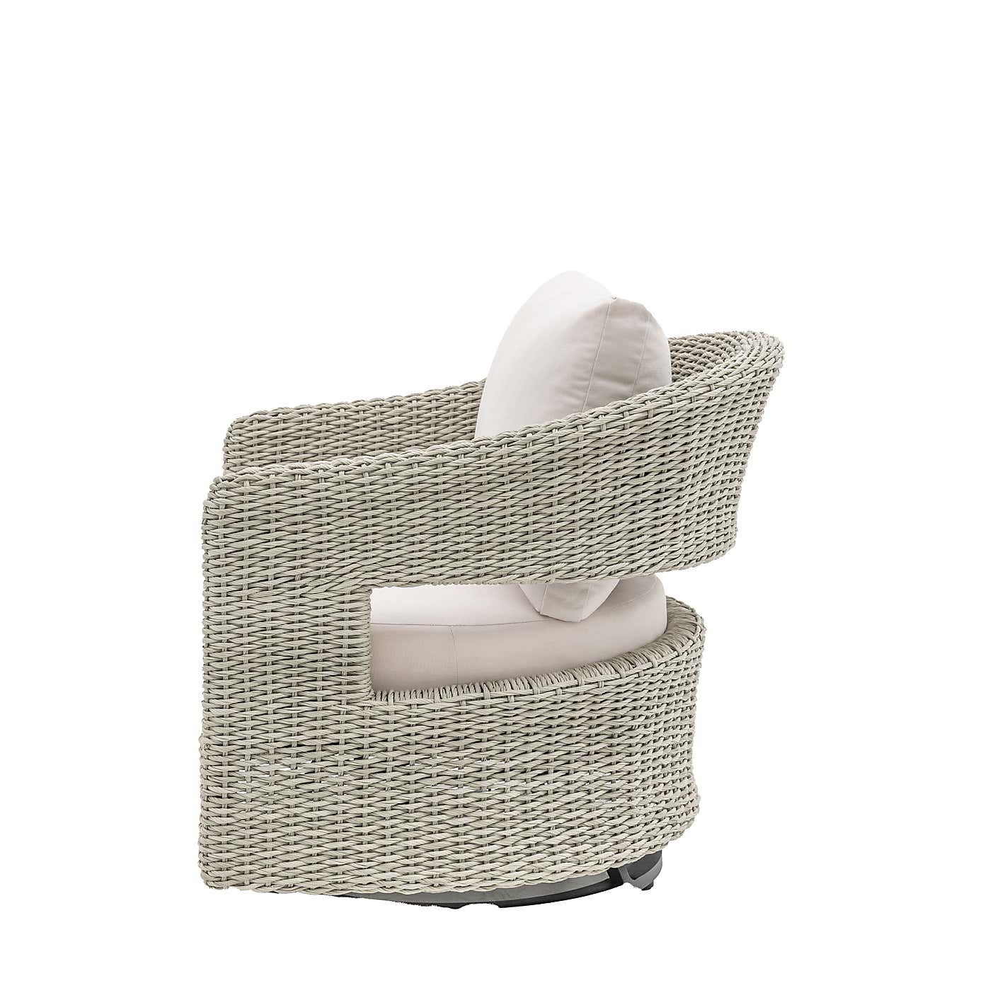 Cedar & Sage Forio Outdoor Swivel Chair