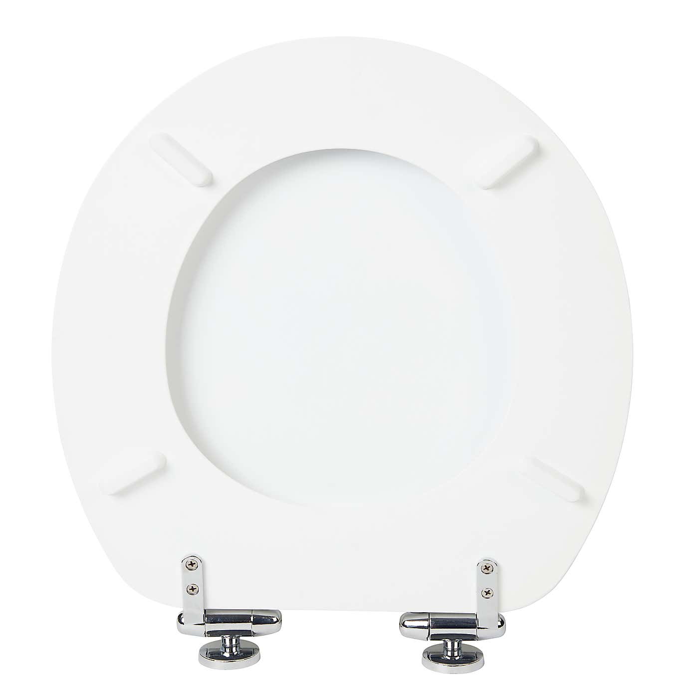 White Soft Touch Toilet Seat