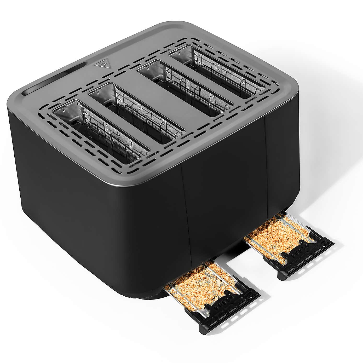 Salter Kuro Black 4 Slice Toaster