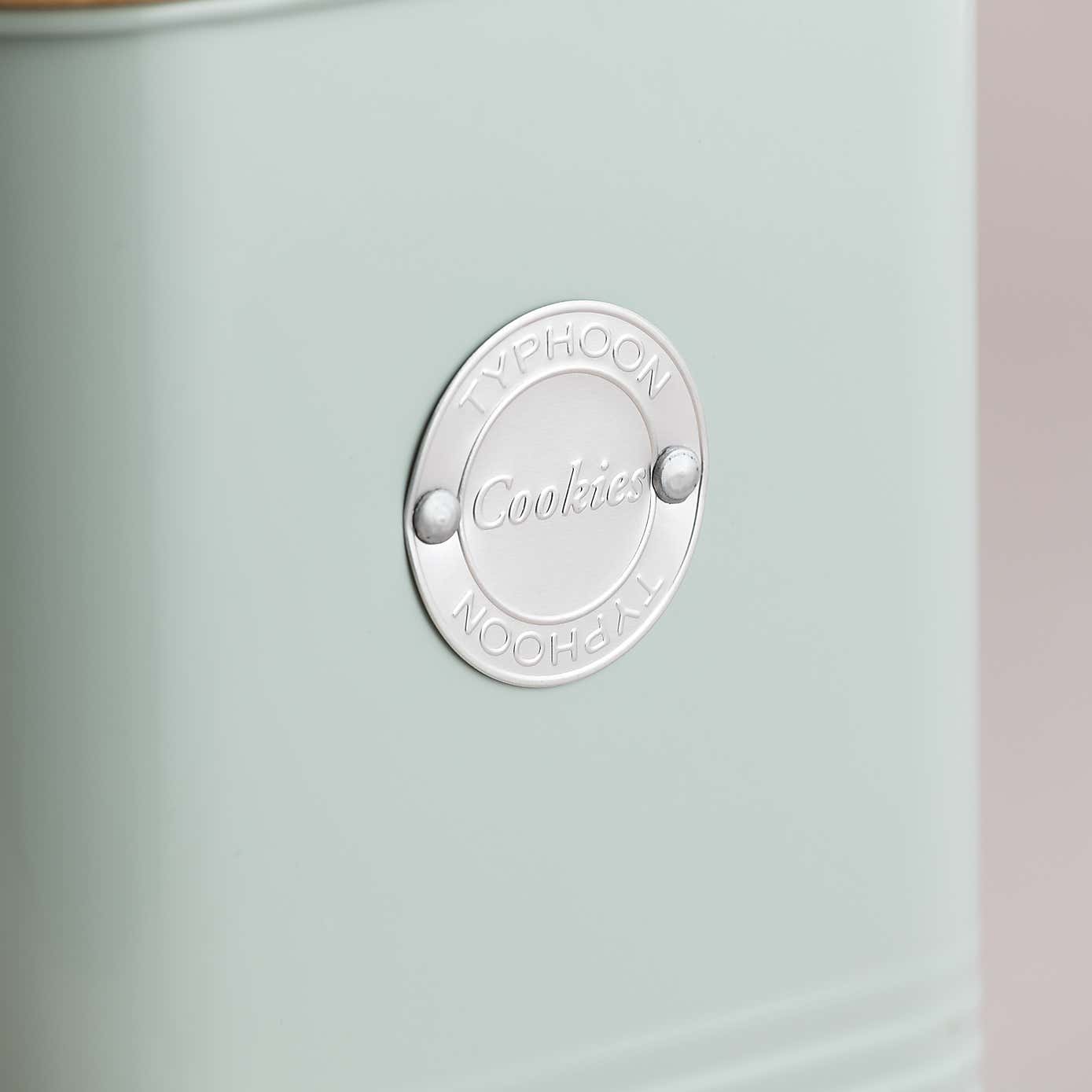 Typhoon Living Square Mint Green Biscuit Tin