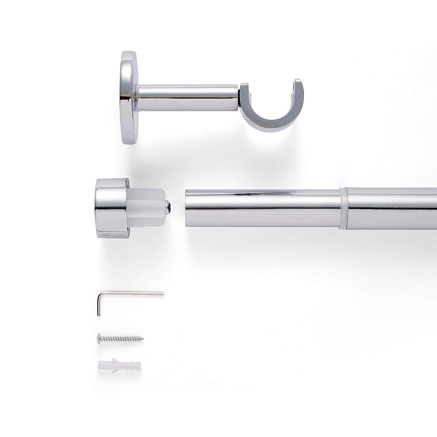 Trinity Metal Curtain Pole