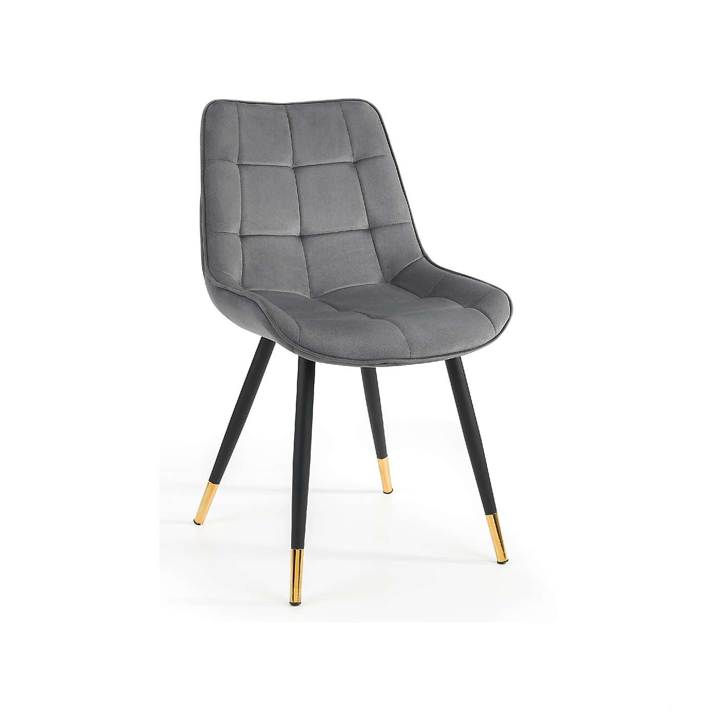 Montero Round Glass Dining Set with 4 Hadid Chairs