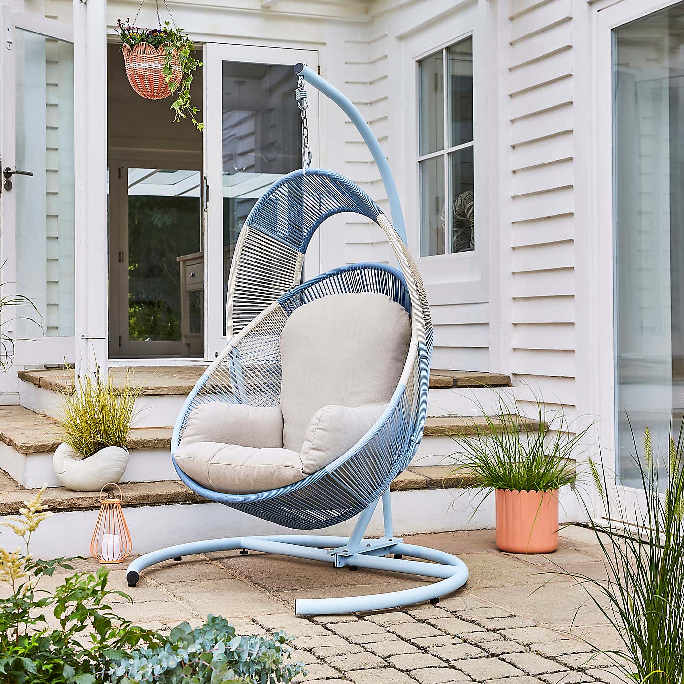 Santorini 1 Seater Egg Chair