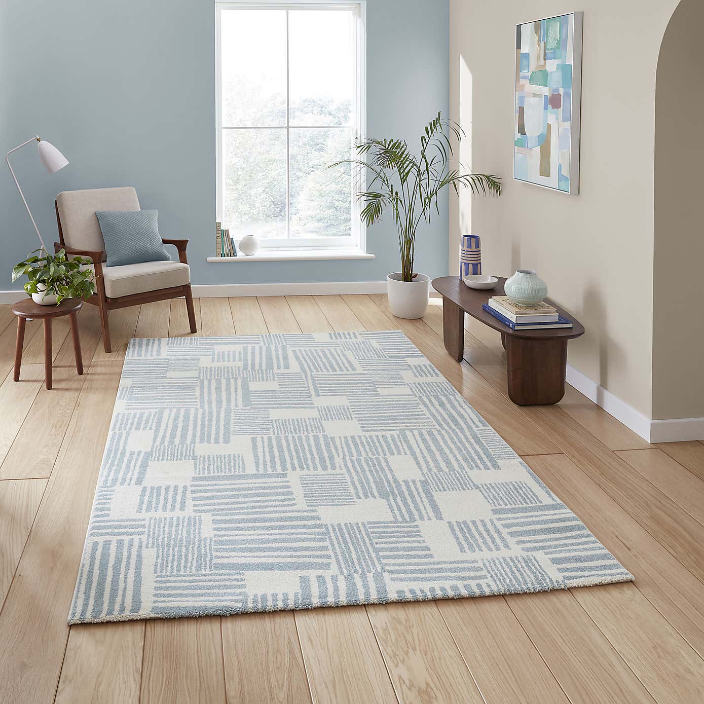 Catherine Lansfield Blocks Rug