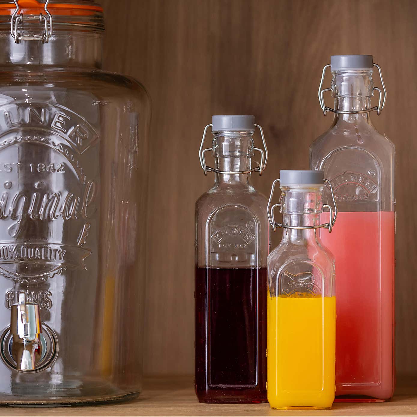 Kilner Clip Top Bottle 1 Litre