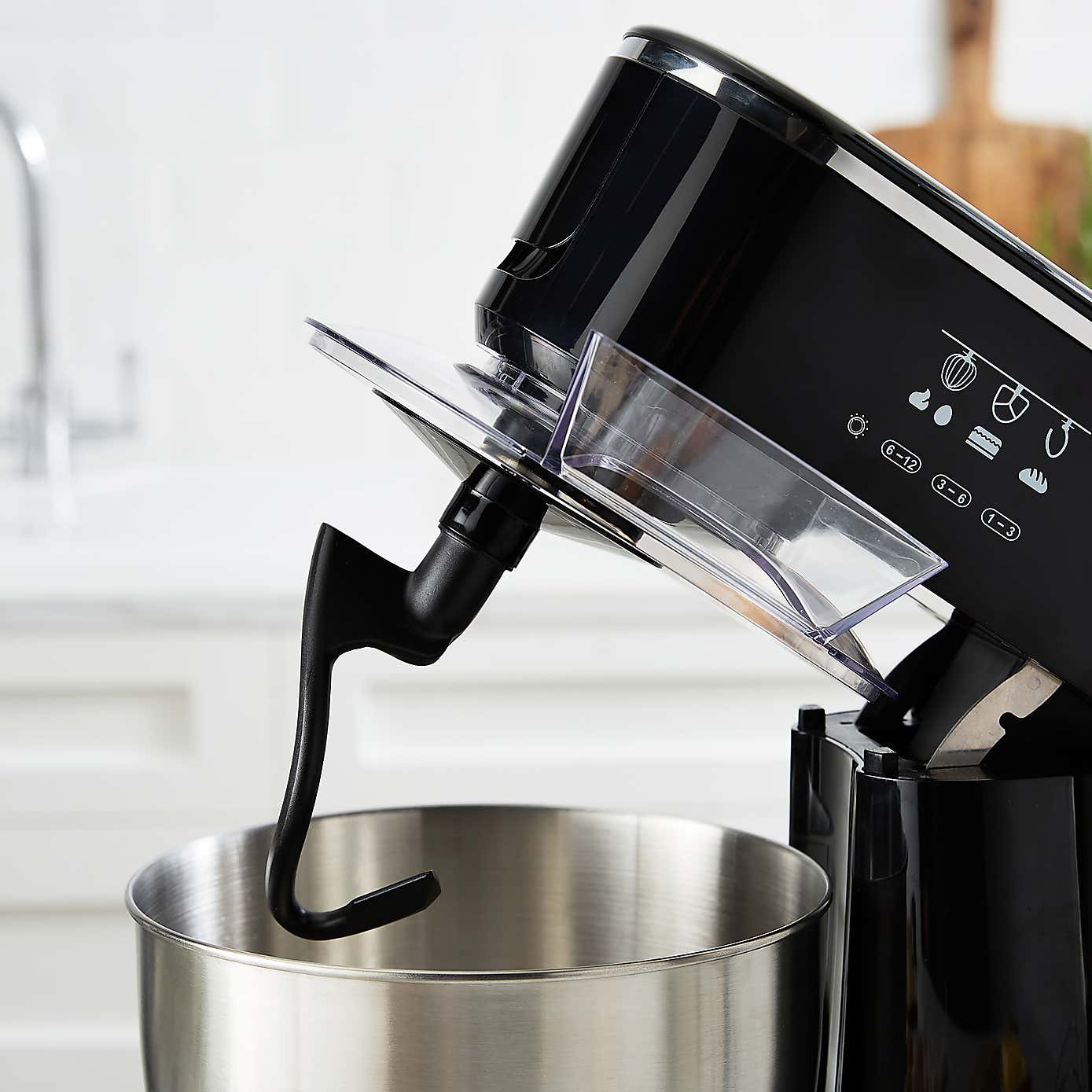Black 800W Stand Mixer