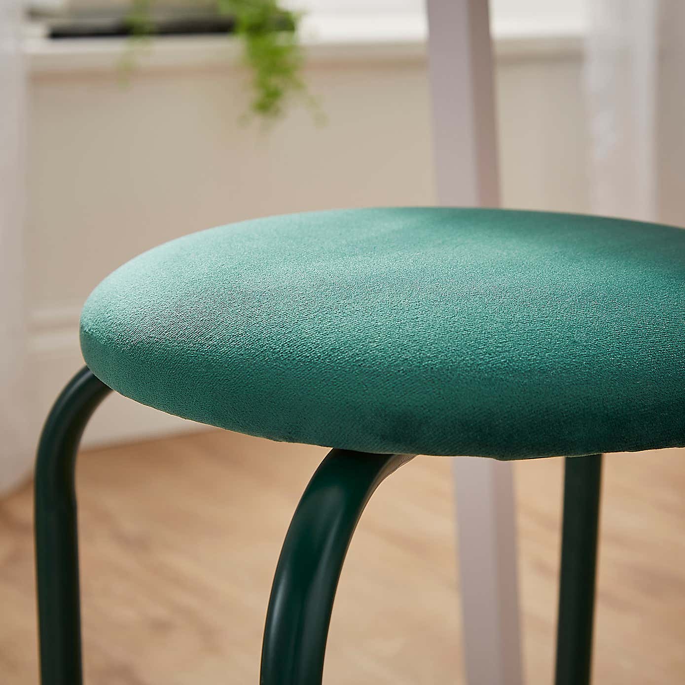 Verity Velvet Stacking Stool