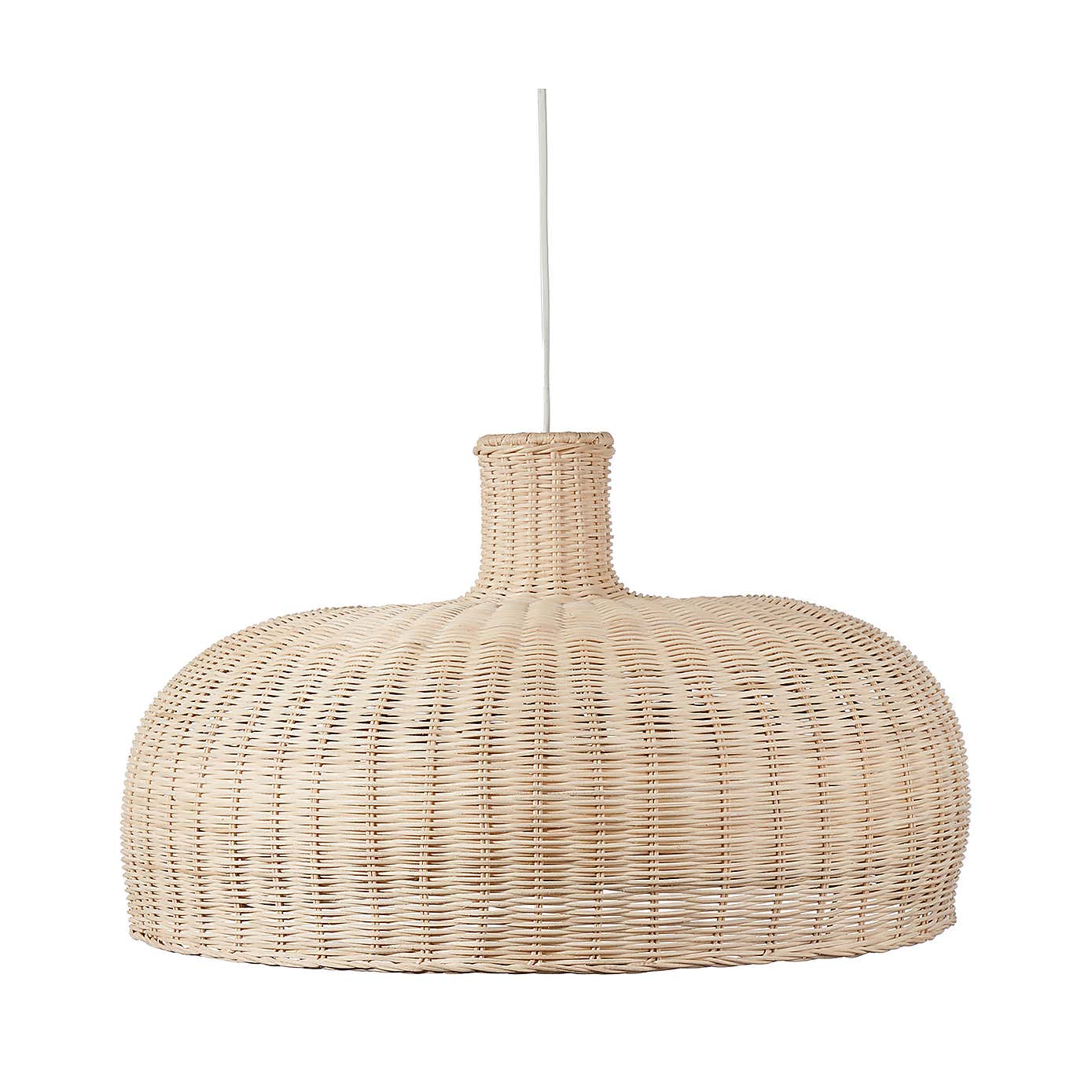 Caswell Rattan Dome Easy Fit Pendant Shade