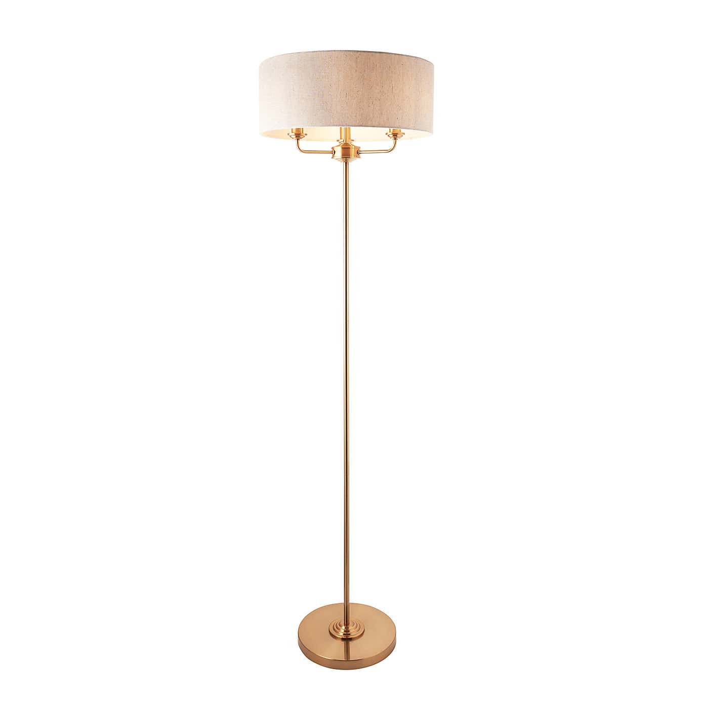 Vogue Sandringham 3 Light Floor Lamp
