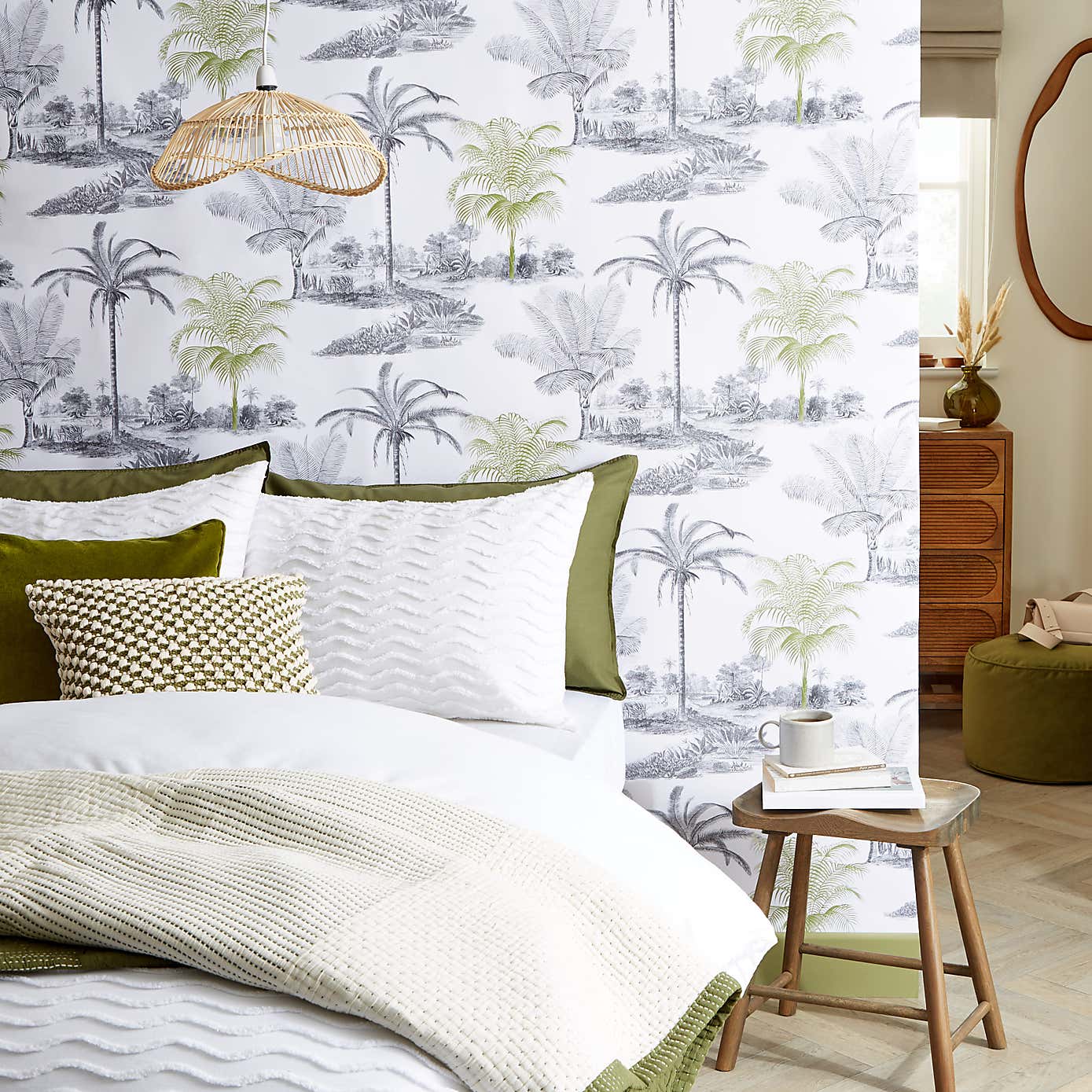 Vintage Palm Wallpaper