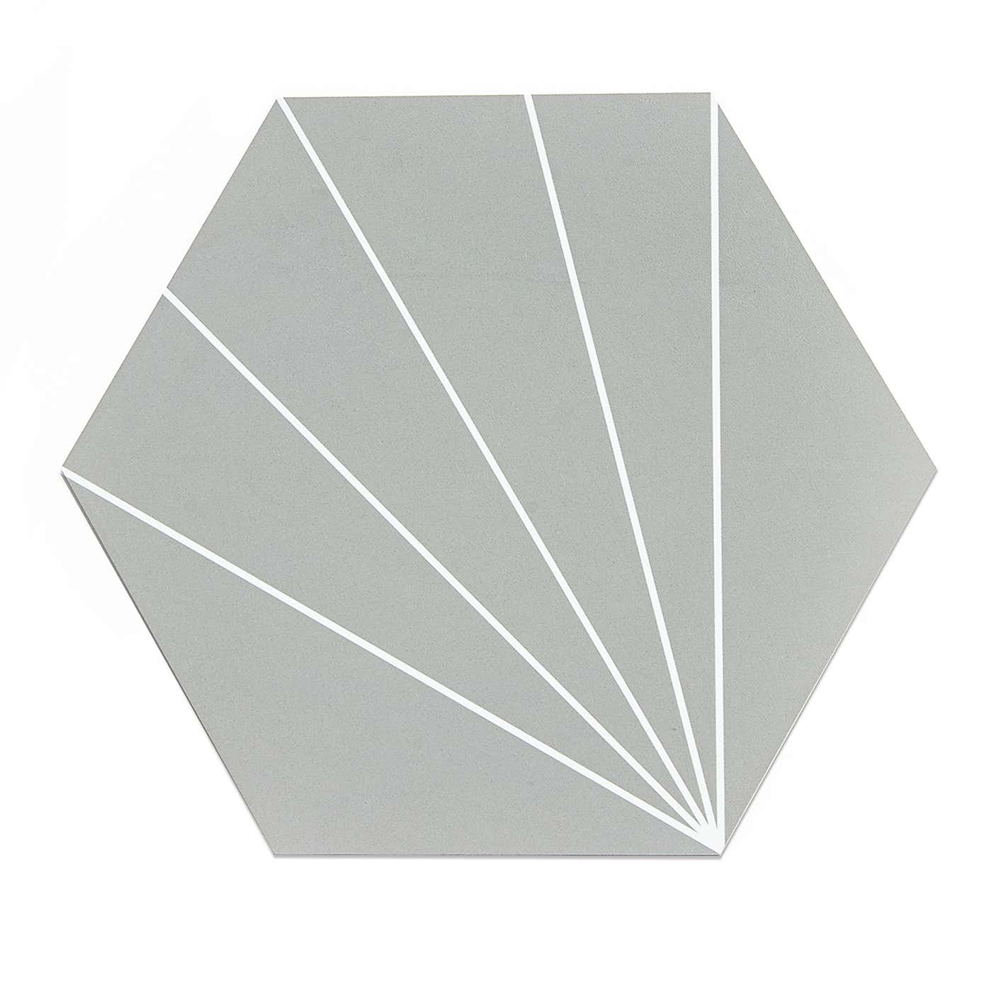 Vers Self Adhesive Hexagon Floor Tiles