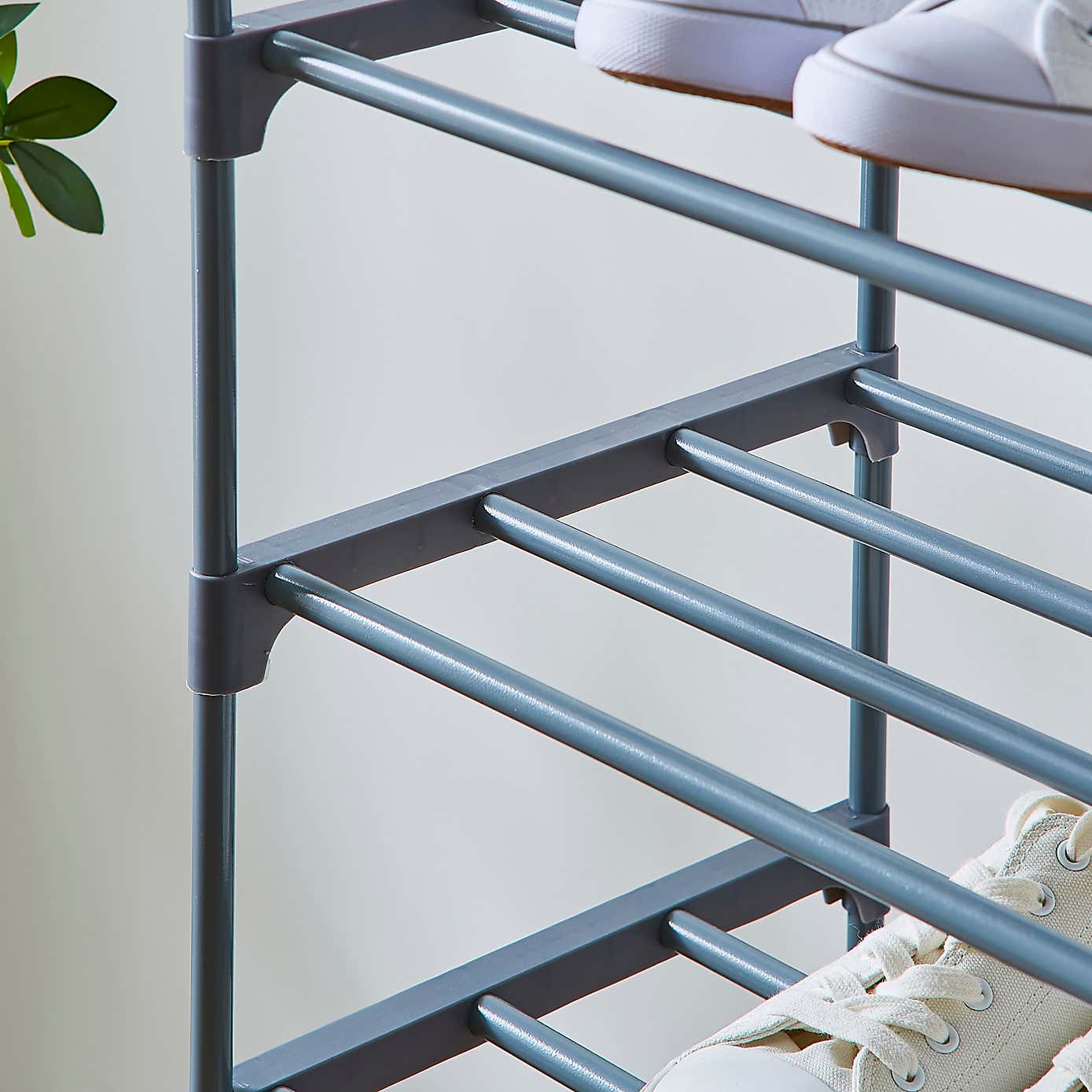 10 Tier Plastic Shoe Rack