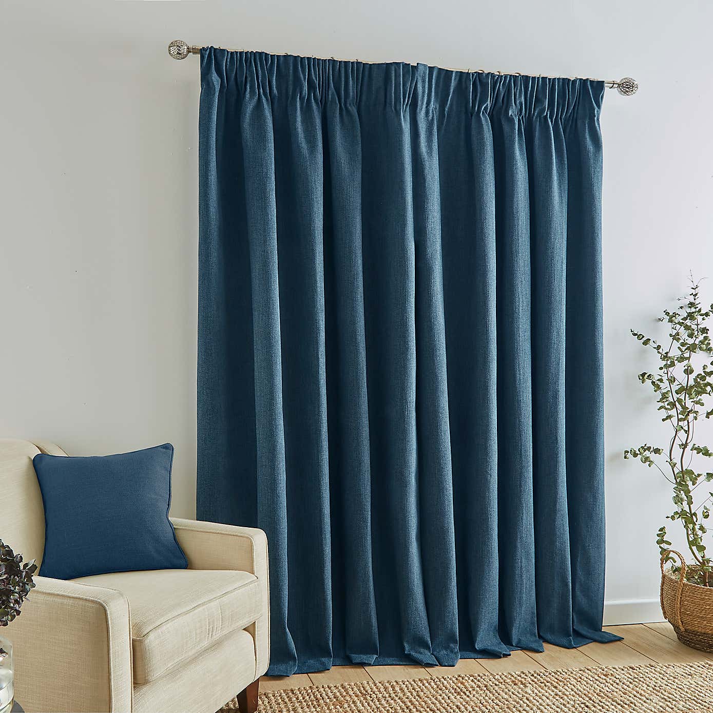 Wynter Thermal Pencil Pleat Curtains