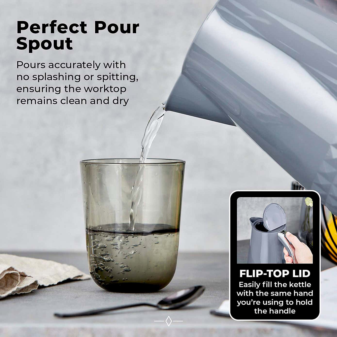 TOWER Solitaire 1.5L Kettle