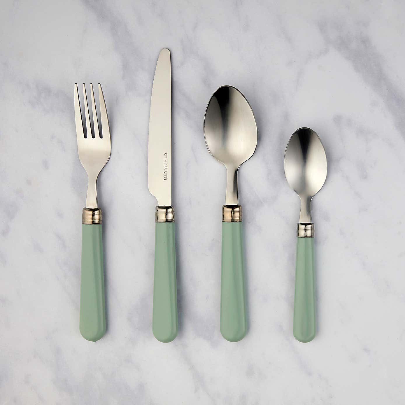 Seafoam 16 Piece Cutlery Set