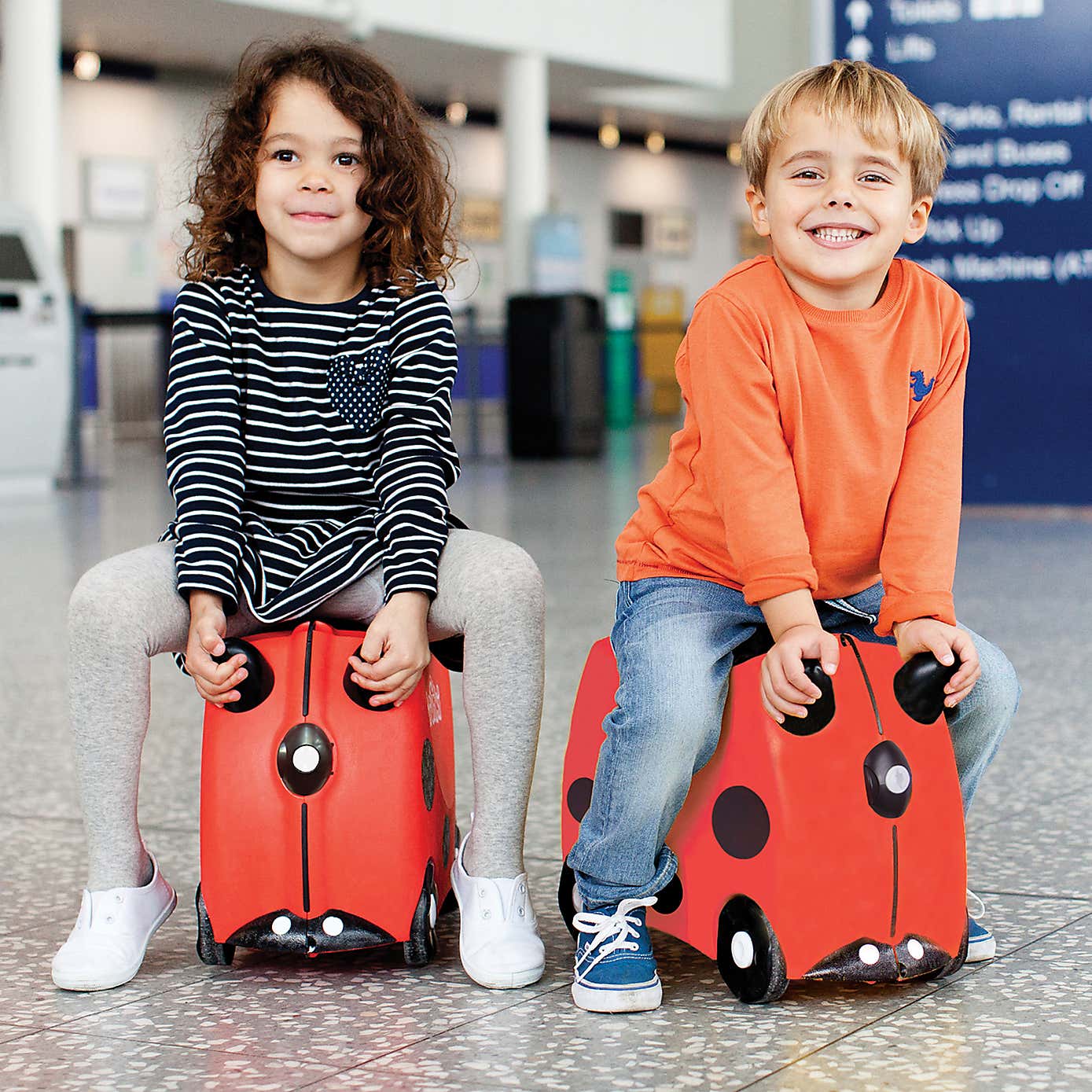 Trunki Ladybug Ride On Suitcase