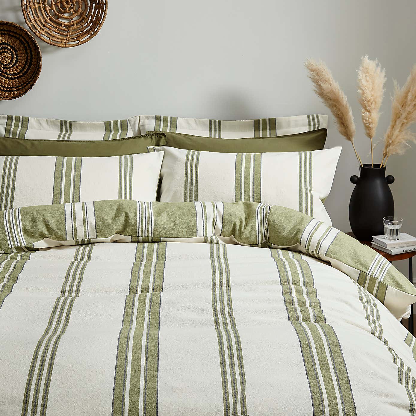 Pensford Stripe Duvet Cover & Pillowcase Set