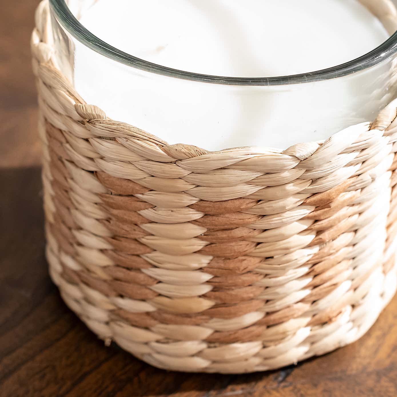 Woven Citrus & Chai Multi Wick Candle