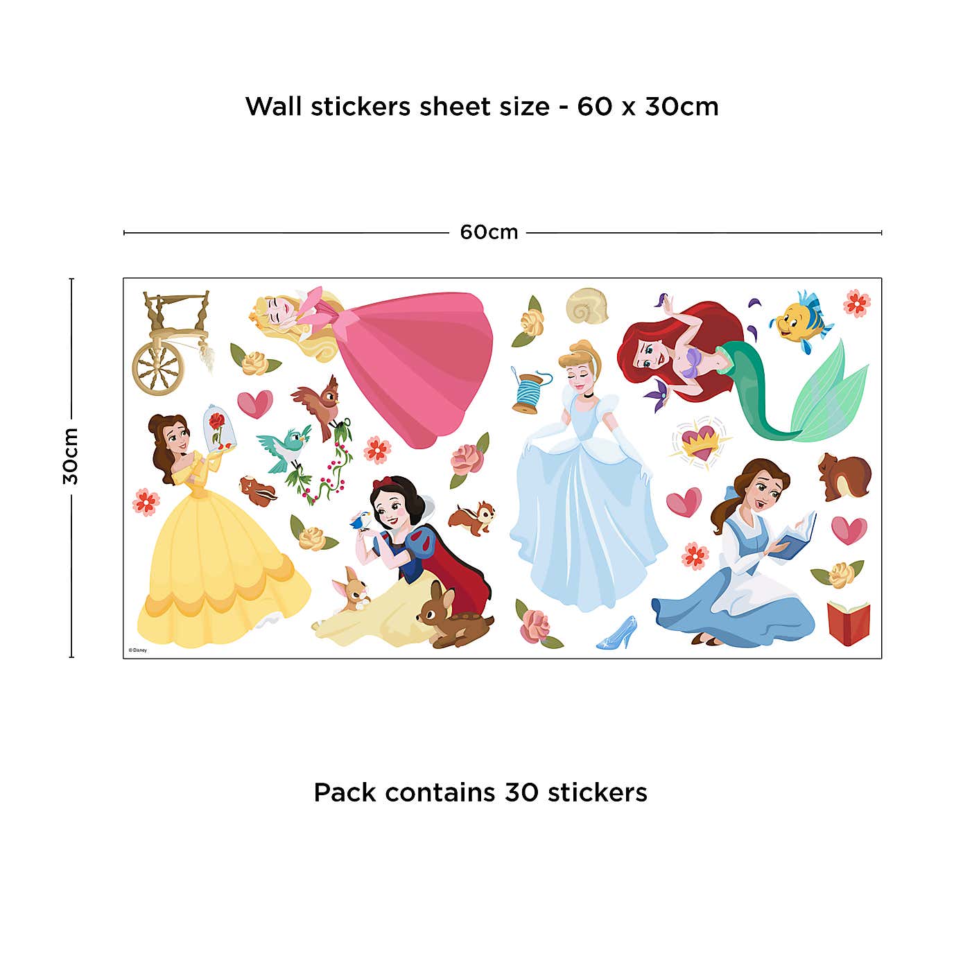 Princess Wall Stickers
