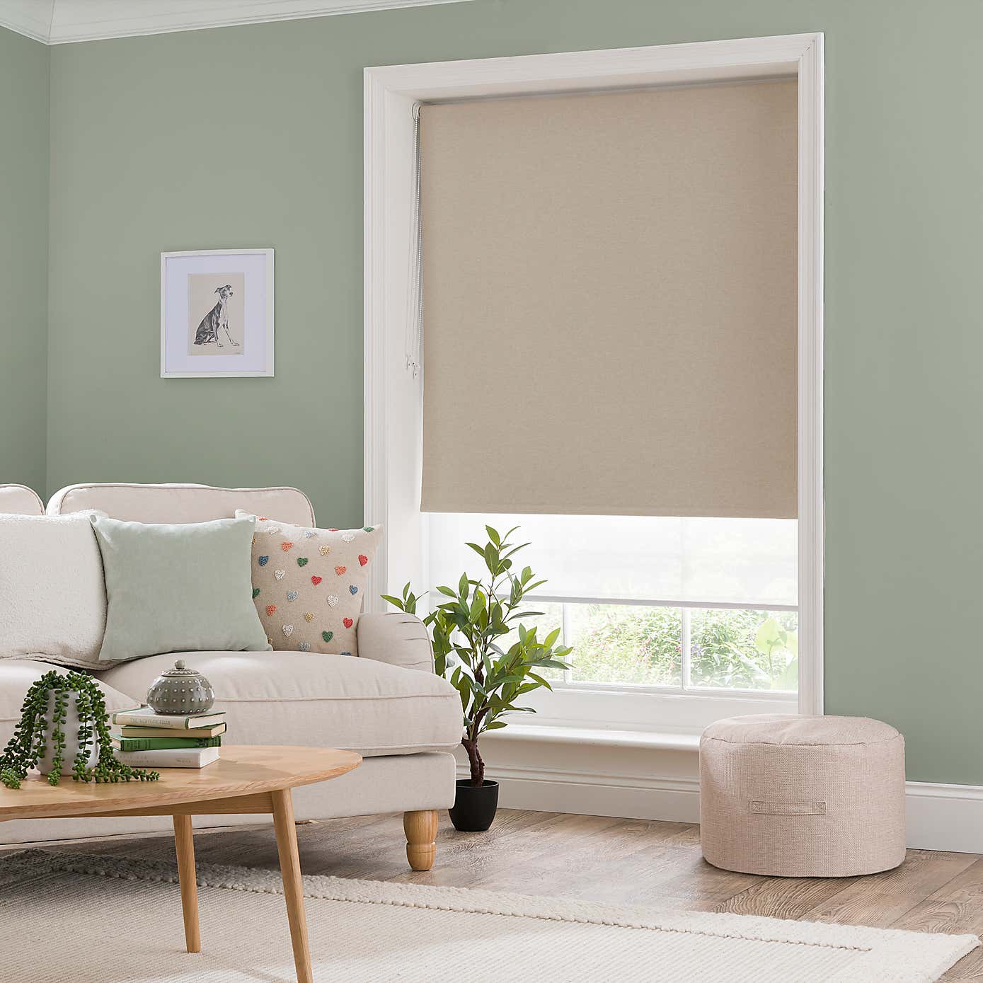 Luna and Sheer Duo Roller Blind