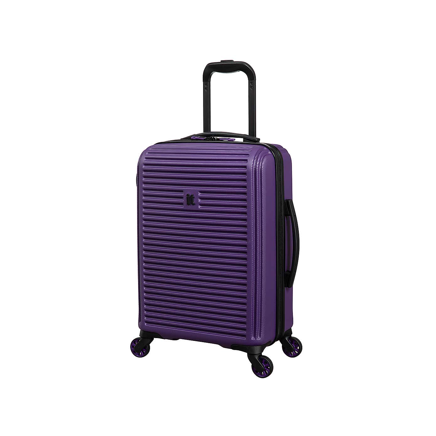 IT Luggage Set of 3 Shutter Hard Shell Suitcases