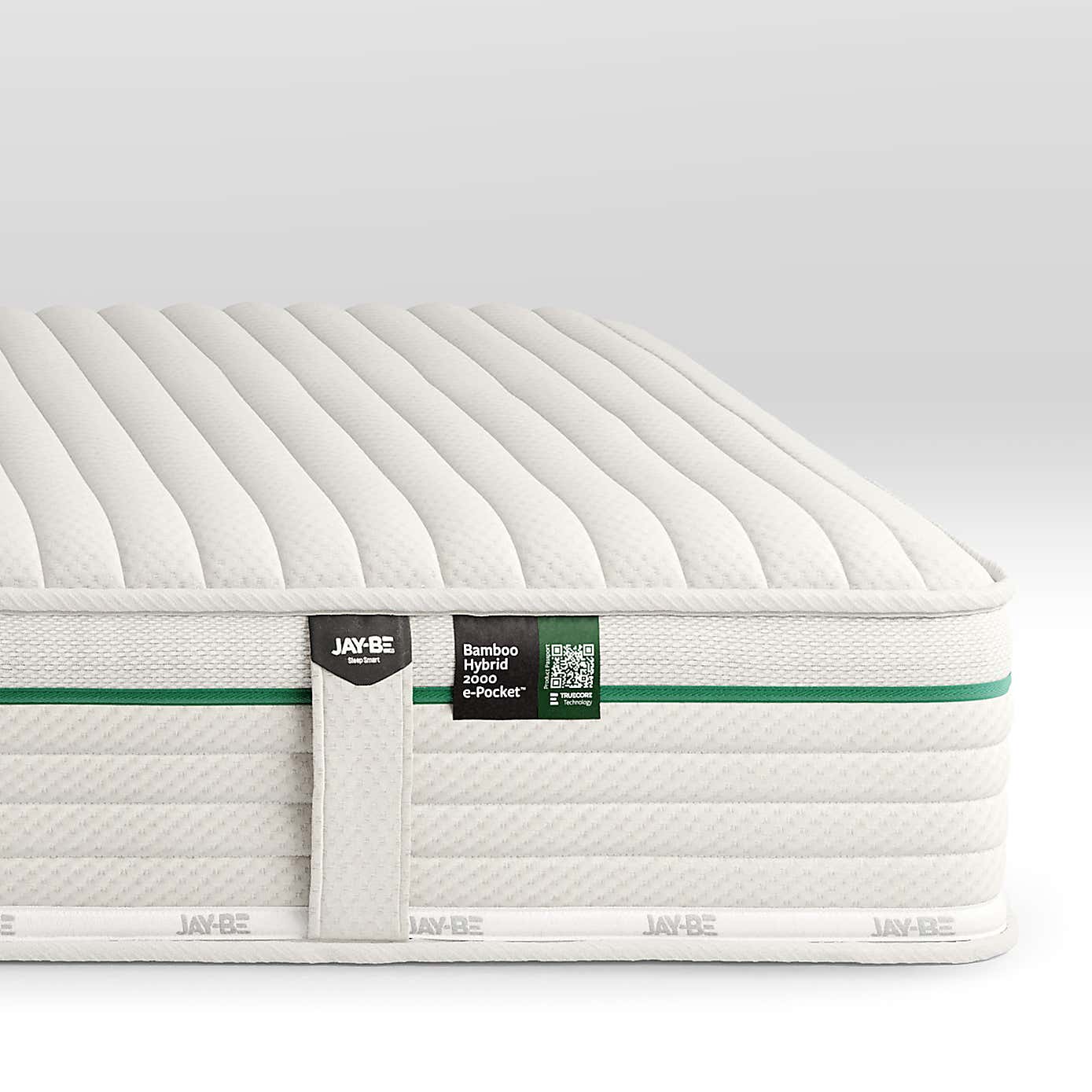 Jay-Be Natural Bamboo 2000 Pocket Mattress