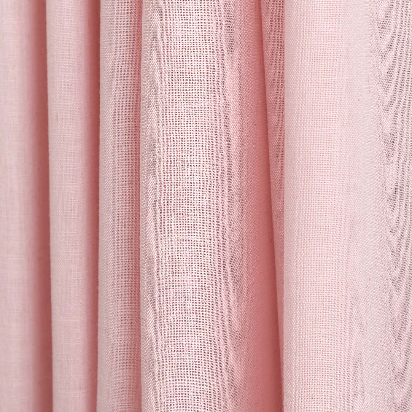 Touch of Linen Unlined Tab Top Curtains