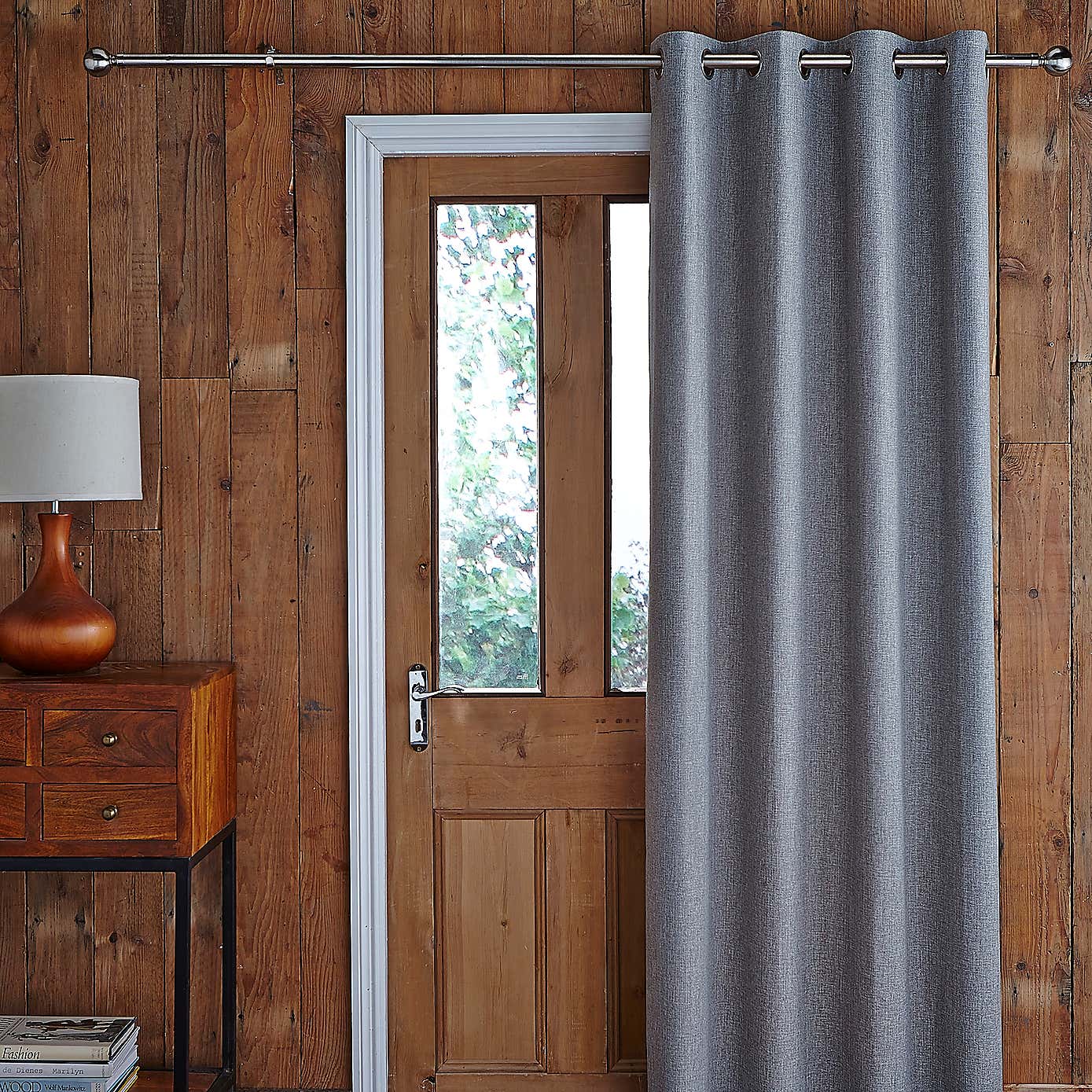 Jennings Natural Thermal Door Curtain
