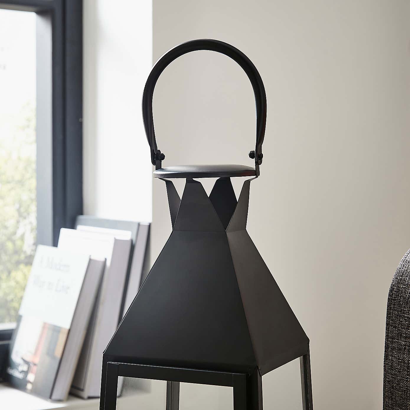 Tall Metal Lantern 70cm