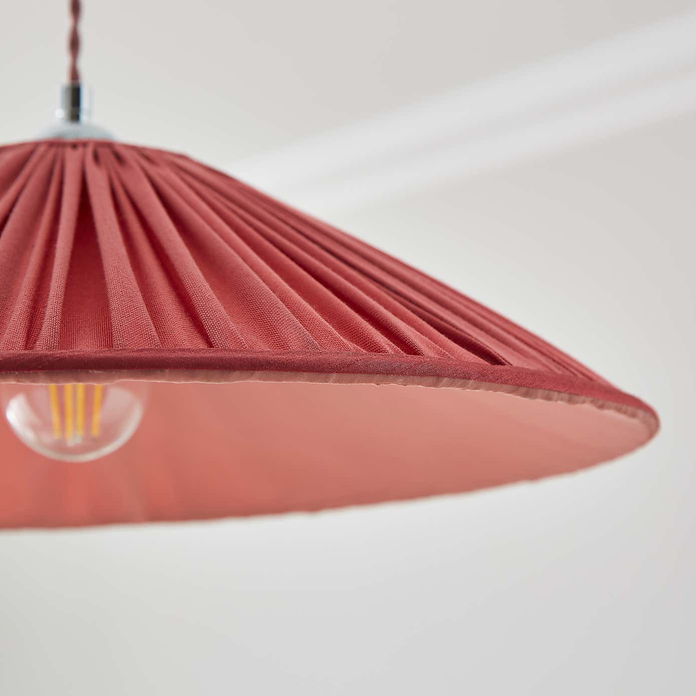 Polly Pleated Tapered Lamp Shade